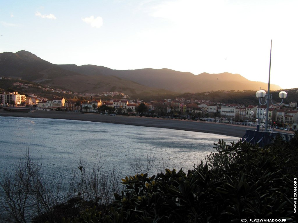 fonds d cran Pyrenees-Orientales-Collioure et  Banyuls - de J FLV
