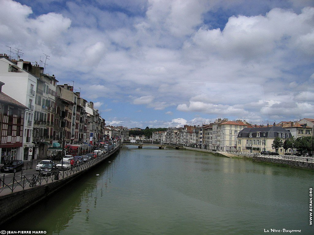 fonds d cran Bayonne - Pays Basque - de Jean-Pierre Marro