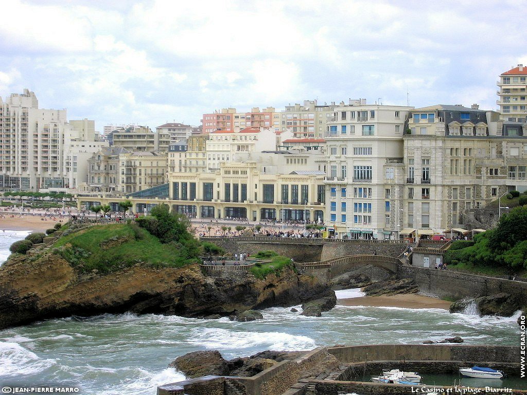 fonds d cran Biarritz - Pays Basque - de Jean-Pierre Marro