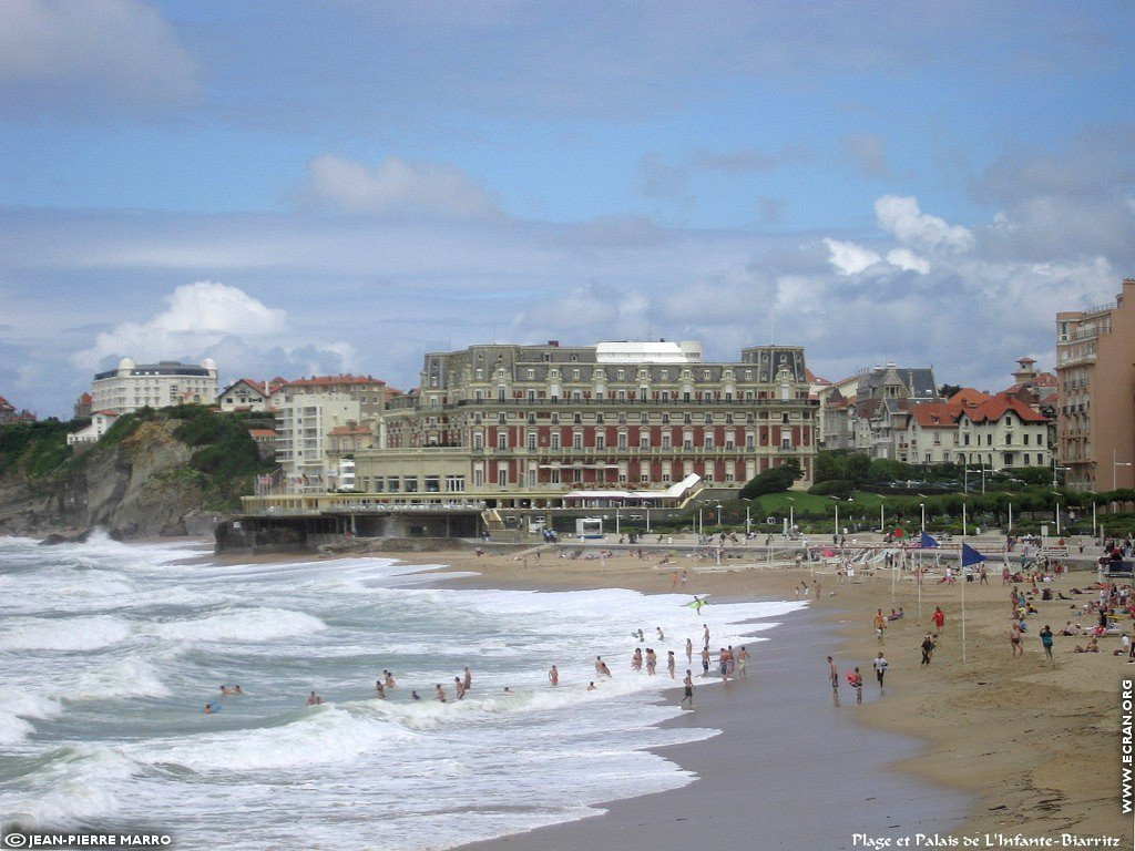 fonds d cran Biarritz - Pays Basque - de Jean-Pierre Marro