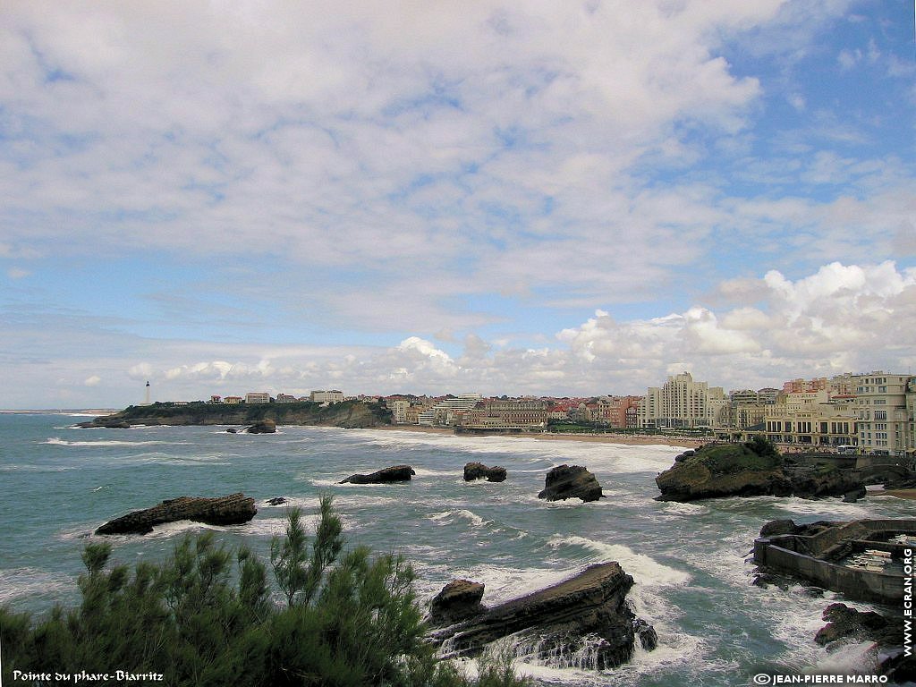 fonds d cran Biarritz - Pays Basque - de Jean-Pierre Marro