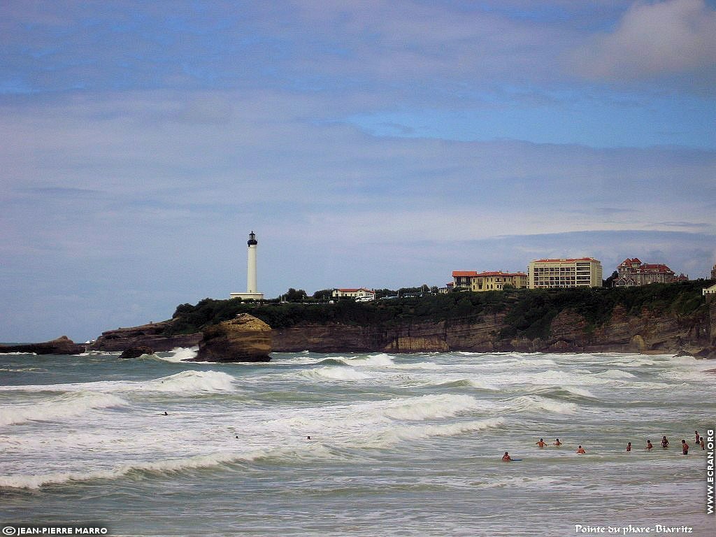 fonds d cran Biarritz - Pays Basque - de Jean-Pierre Marro