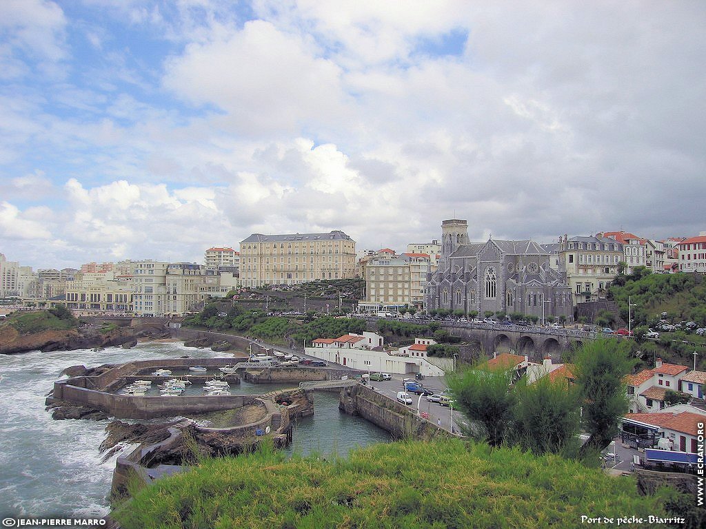 fonds d cran Biarritz - Pays Basque - de Jean-Pierre Marro