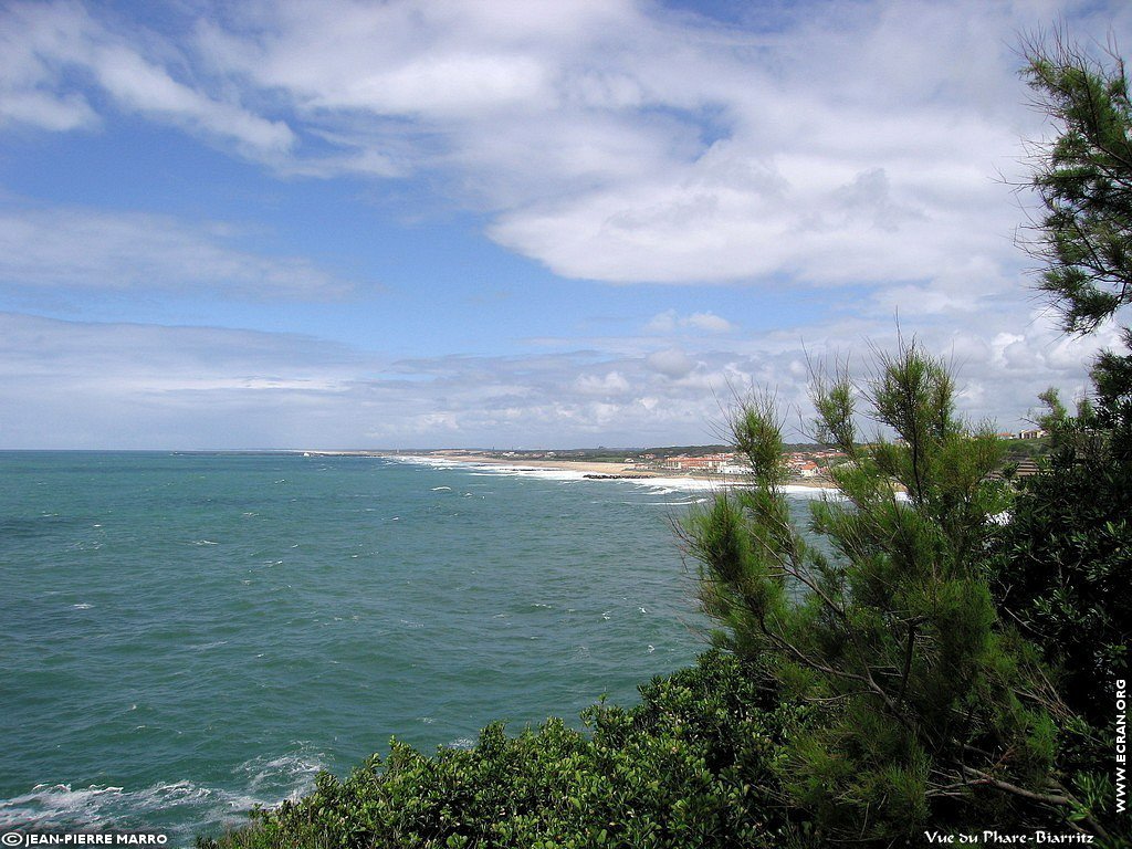 fonds d cran Biarritz - Pays Basque - de Jean-Pierre Marro