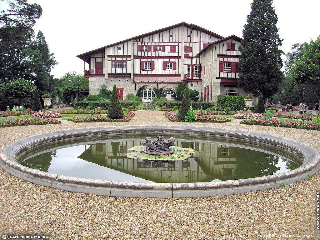 fonds d cran Cambo les Bains - Pays Basque - de Jean-Pierre Marro