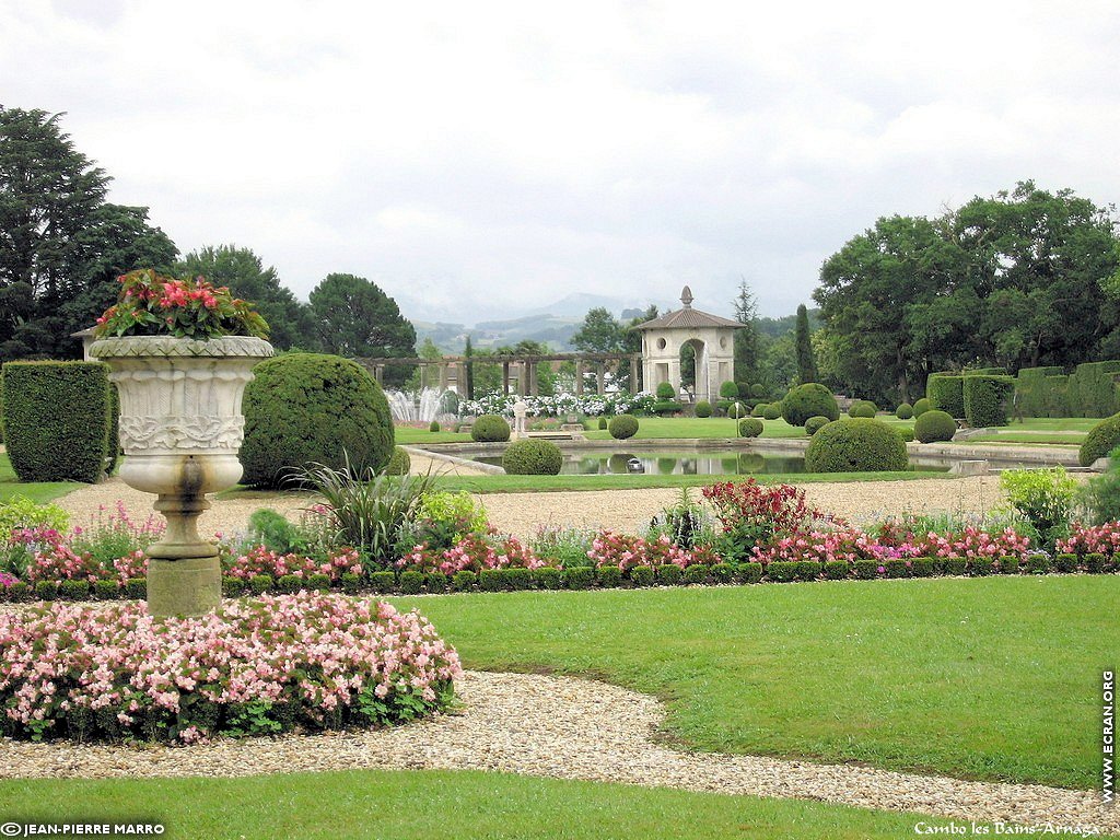 fonds d cran Cambo les Bains - Pays Basque - de Jean-Pierre Marro