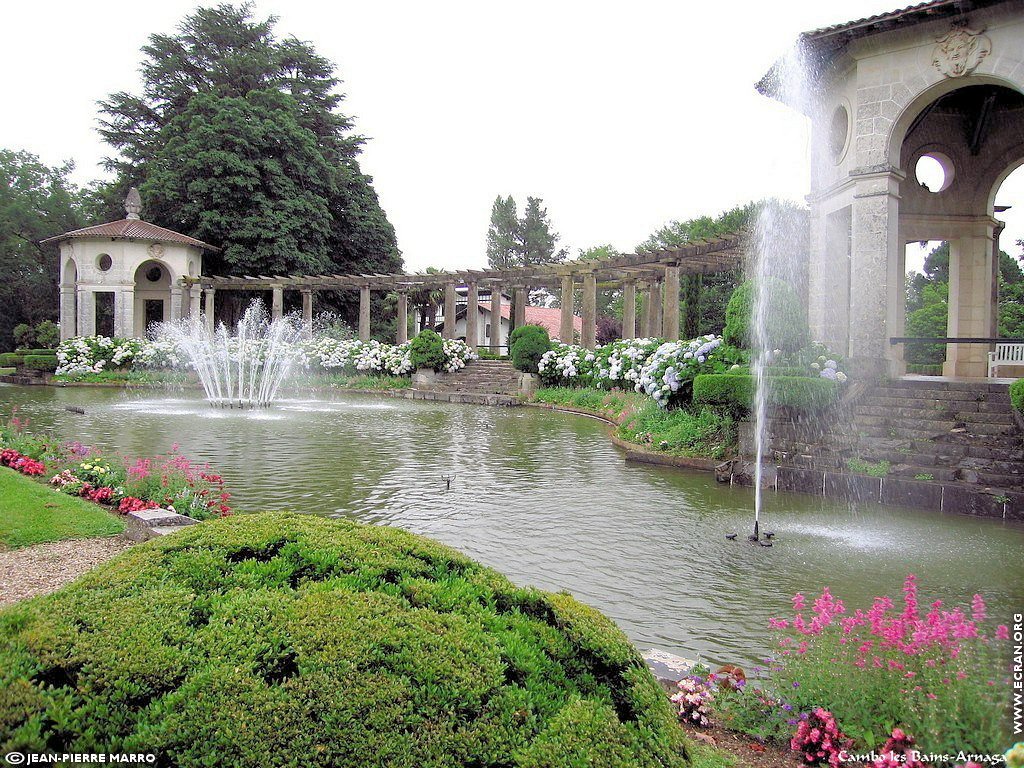 fonds d cran Cambo les Bains - Pays Basque - de Jean-Pierre Marro