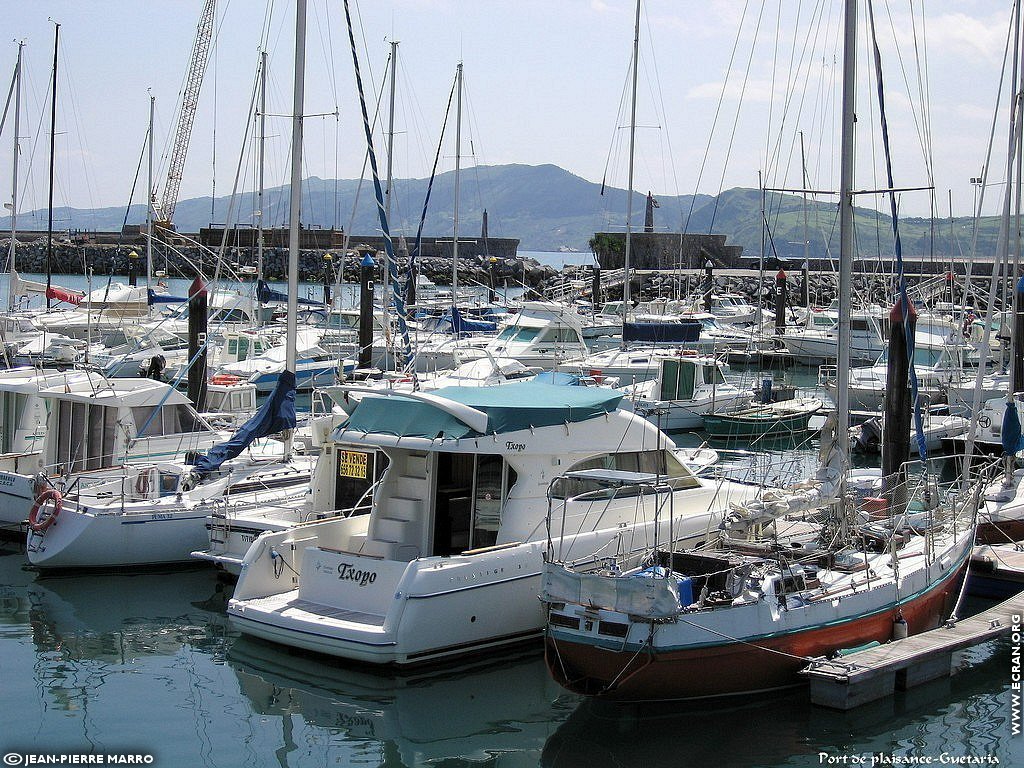 fonds d cran Guetaria - Guethary - Pays Basque - de Jean-Pierre Marro