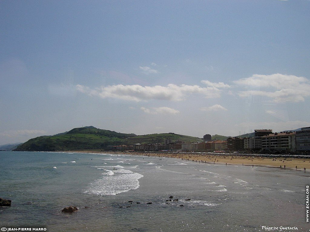 fonds d cran Guetaria - Guethary - Pays Basque - de Jean-Pierre Marro