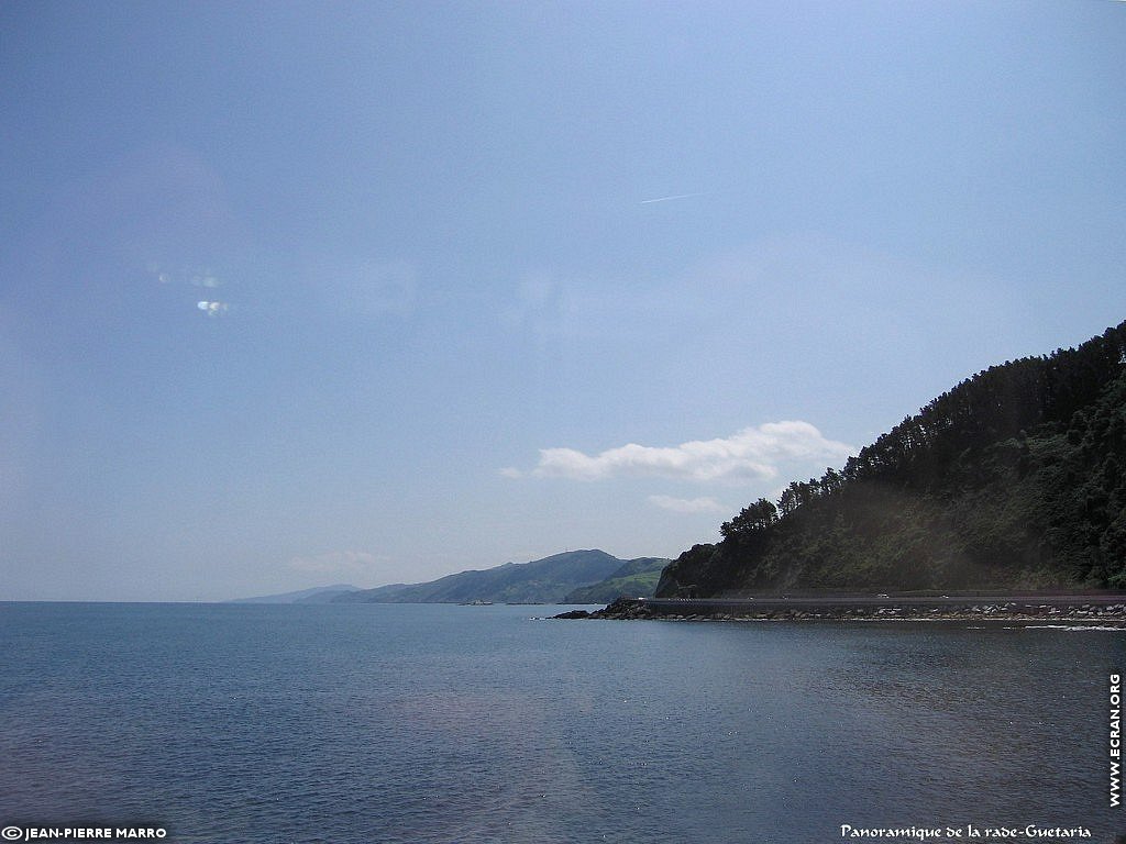 fonds d cran Guetaria - Guethary - Pays Basque - de Jean-Pierre Marro