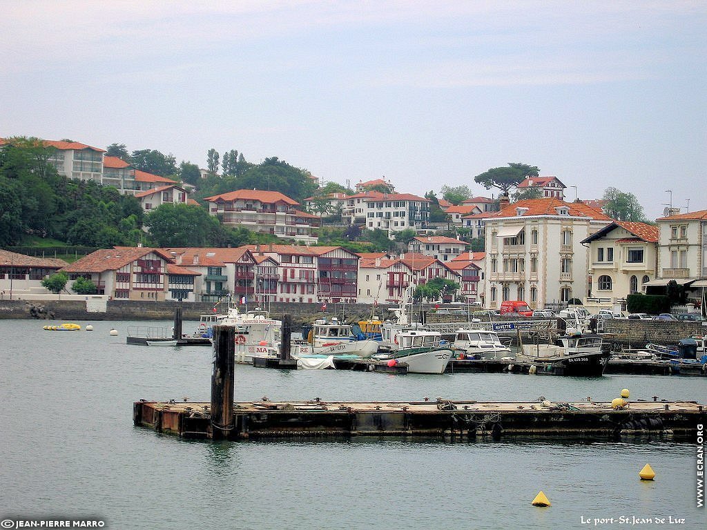 fonds d cran  Saint Jean de Luz - Pays Basque - de Jean-Pierre Marro