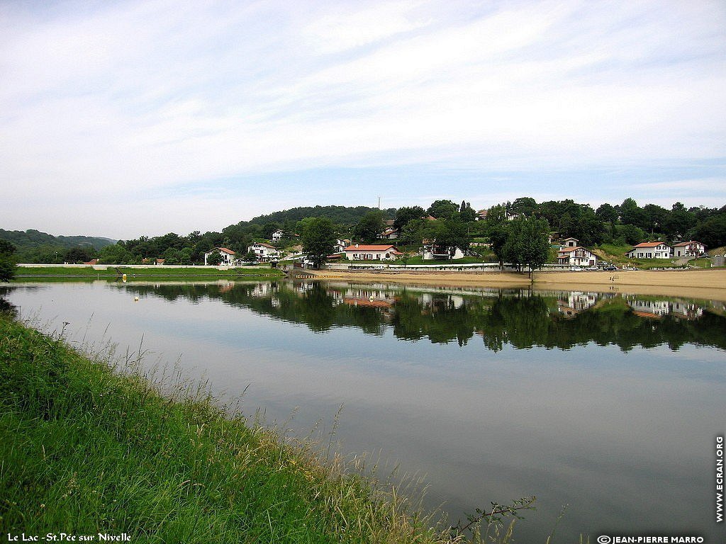 fonds d cran Saint Pee sur Nivelle- Pays Basque - de Jean-Pierre Marro