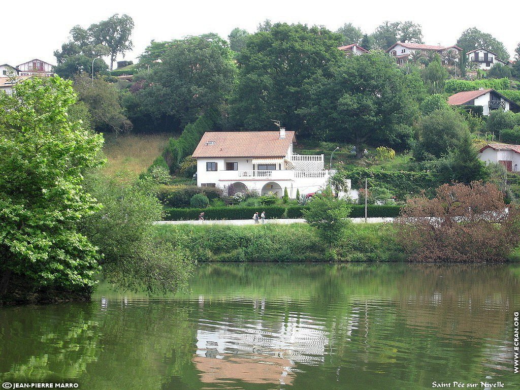 fonds d cran Saint Pee sur Nivelle- Pays Basque - de Jean-Pierre Marro