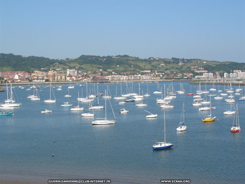 fonds d cran Sud-Ouest -  Hendaye - Fond cran de Damienne Gurin - de Damienne Guerin