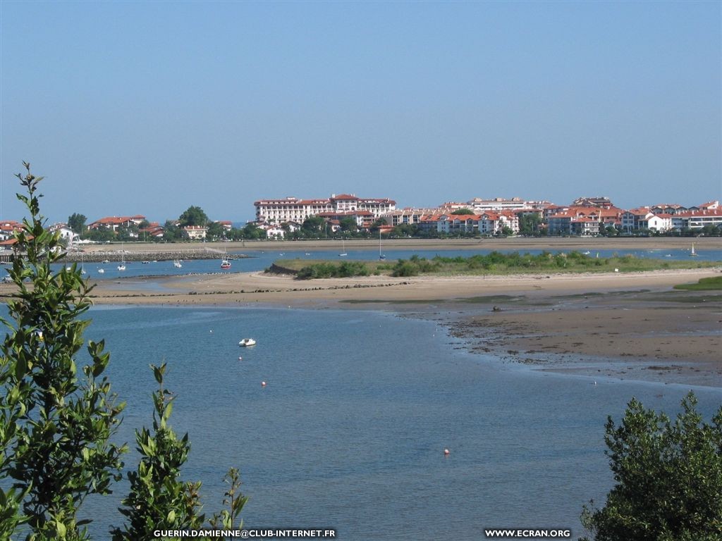 fonds d cran Sud-Ouest -  Hendaye - Fond cran de Damienne Gurin - de Damienne Guerin