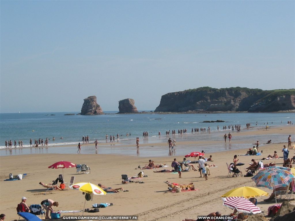 fonds d cran Sud-Ouest -  Hendaye - Fond cran de Damienne Gurin - de Damienne Guerin