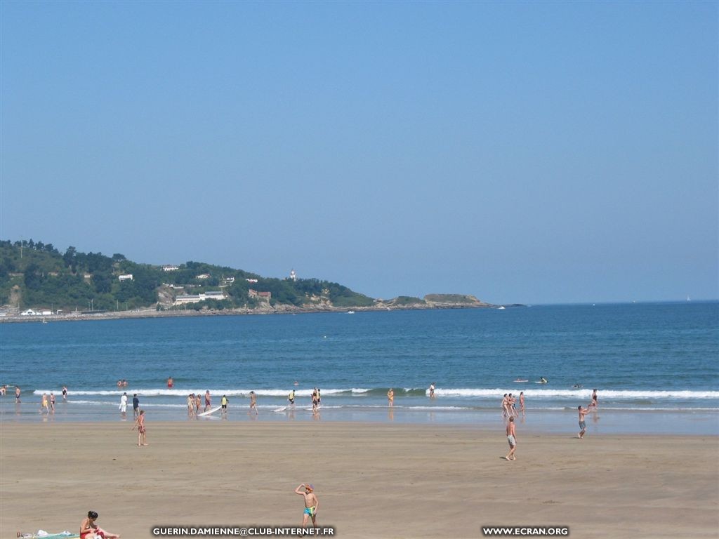 fonds d cran Sud-Ouest -  Hendaye - Fond cran de Damienne Gurin - de Damienne Guerin