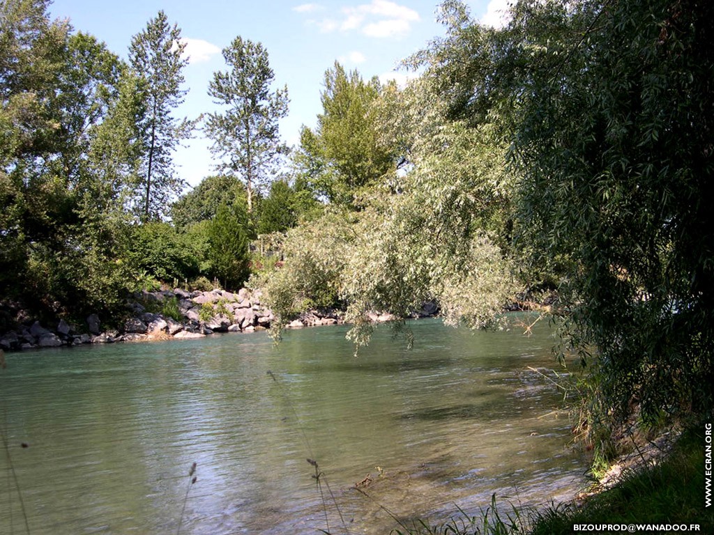 fonds d cran Pyrenees Atlantiques - berges du gave de PAU - de Denis Fourmi