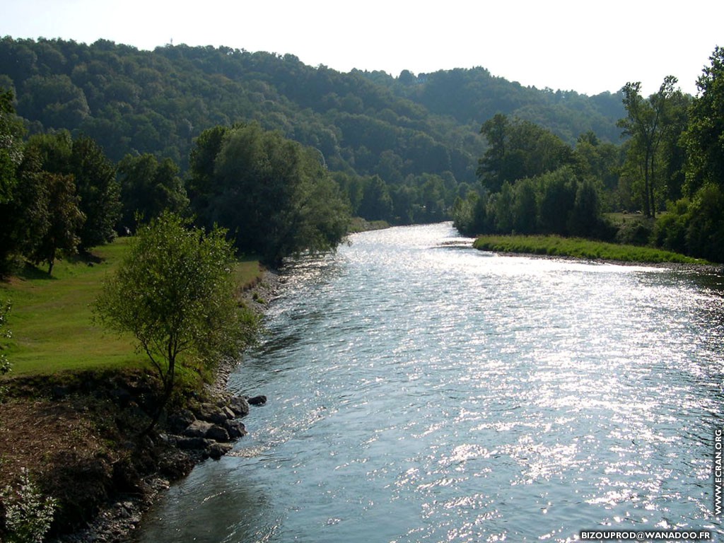 fonds d cran Pyrenees Atlantiques - berges du gave de PAU - de Denis Fourmi