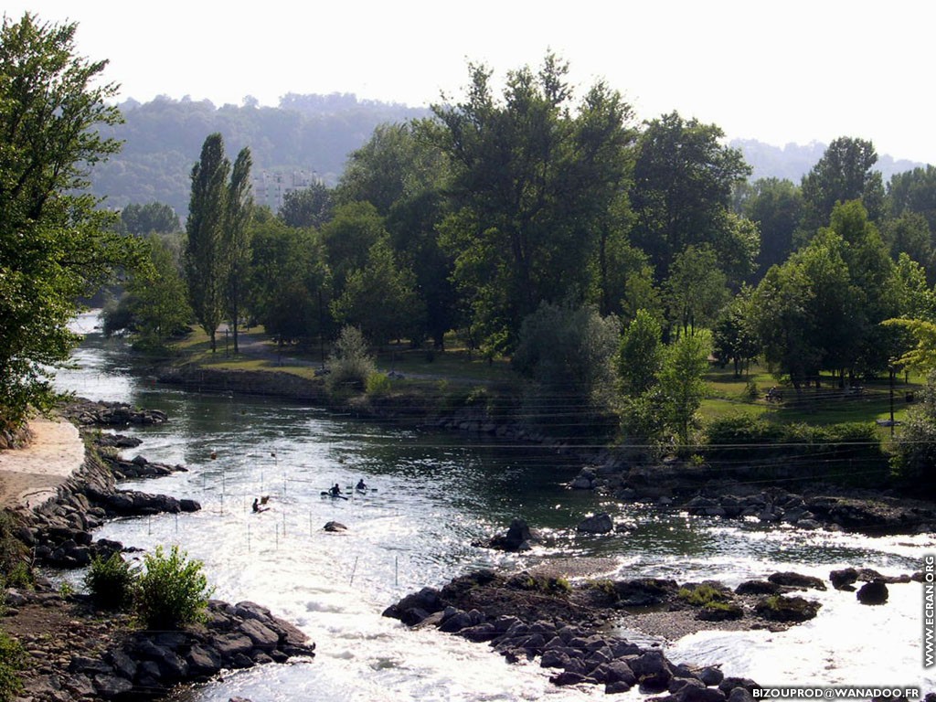 fonds d cran Pyrenees Atlantiques - berges du gave de PAU - de Denis Fourmi