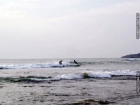 fond d ecran de Loire-Atlantique Le Pouliguen - Surf au Pouliguen - Thierry Texier Lafleur