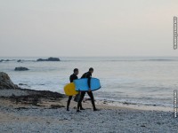 fond d ecran de Loire-Atlantique Le Pouliguen - Surf au Pouliguen - Thierry Texier Lafleur