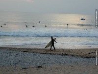 fond d ecran de Loire-Atlantique Le Pouliguen - Surf au Pouliguen - Thierry Texier Lafleur