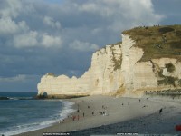 fond d ecran de Karine Scotti - Seine Maritime - Cote d'Albatre -  Etretat