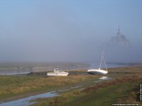 fond d ecran de Manche - Baie du Mont-Saint-Michel Normandie - Yves Bossuroy