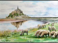 fonds ecran de Jacques Deblock - Peinture Aquarelle Passion