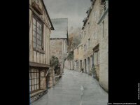 fonds d ecran de Jean-Luc Fouquet - Aquarelles de Bretagne Peinture passion