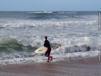 fond d ecran original de Thierry Texier Lafleur - Biarritz surf  la plage - Pyrnes atlantiques - sud ouest - France - fond ecran