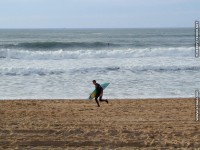 fond d ecran de Biarritz surf  la plage - Pyrnes atlantiques - sud ouest - France - fond ecran - Thierry Texier Lafleur