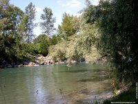 fond d ecran original de Denis Fourmi - Pyrenees Atlantiques - berges du gave de PAU